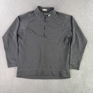 KJUS Keano‎ Halfzip Men 52 L Gray Heather Mock Neck Pullover Sweater MG25-D04